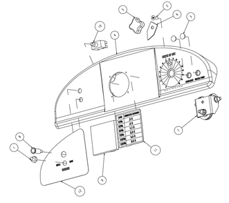 Section 15 Diagram and Parts List for MK-4020B 167439-20 MK Diamond Concrete Saw